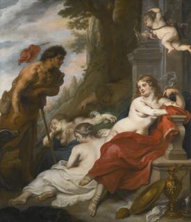 Theodoor Van Thulden - Venus And Adonis