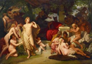 Theodor Grosse - Wettstreit zwischen Apollo und Marsyas