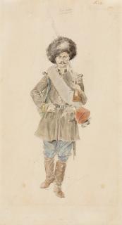 Theodor Horschelt - Russischer Soldat.