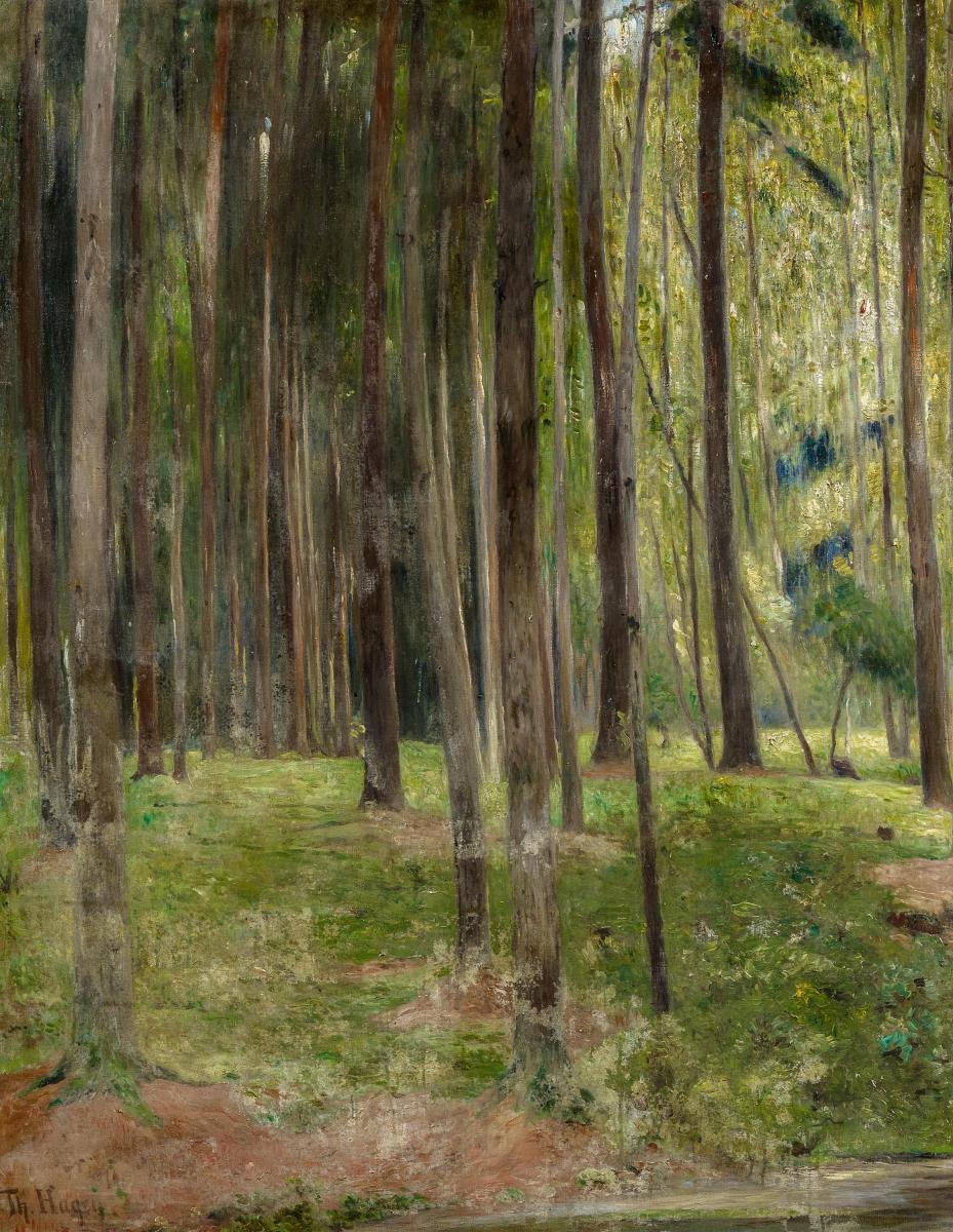 Theodor Joseph Hagen - Waldlandschaft
