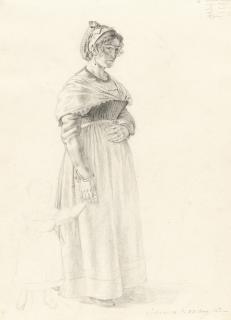 Theodor Leopold Weller - Frau mit Kind aus Subiaco