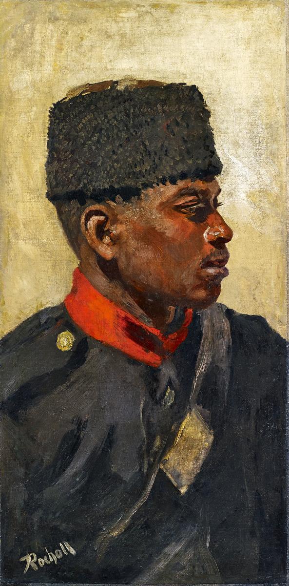 Theodor Rocholl - Drei Soldatenporträts aus dem griechisch-türkischen Krieg