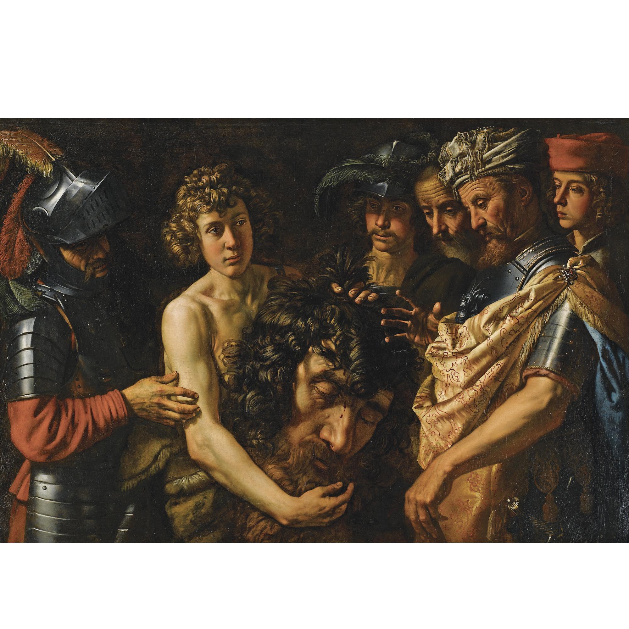 Theodor van Loon - David With The Head Of Goliath