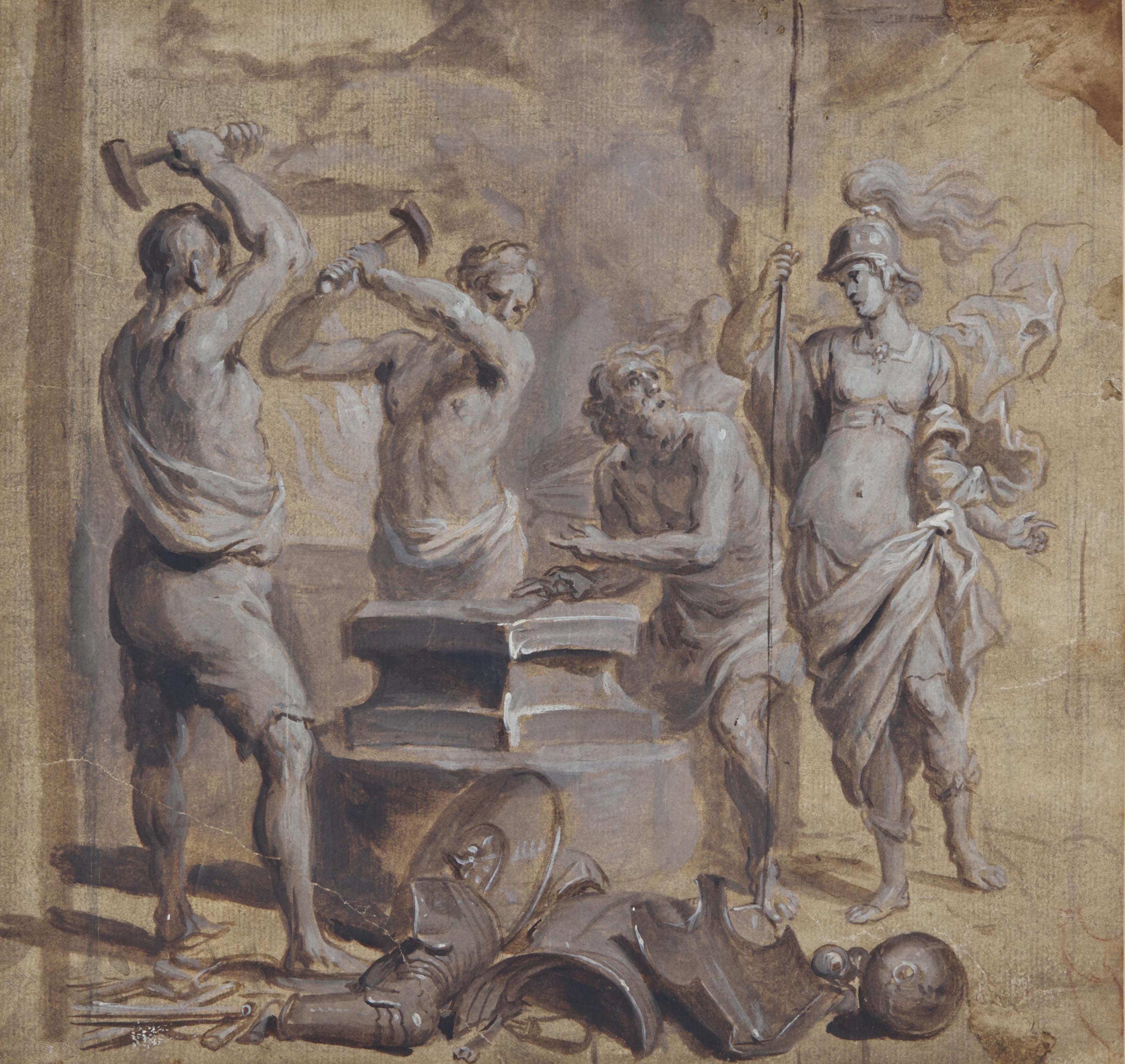 Theodor Van Thulden - Vénus Dans La Forge De Vulcain