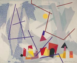 Theodor Werner - „Airolo“ (Komposition „V/55“).