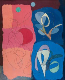 Theodor Werner - Komposition „Nr. 1/1948“.