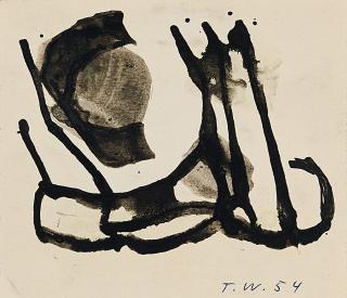 Theodor Werner - Ohne Titel (M 8/54).