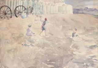 Theodore Casimir Roussel - The sands at noon