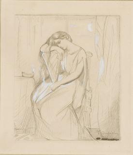 Theodore Chasseriau - Desdémone Venant De Chanter La Romance Du Saule