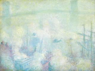 Theodore Earl Butler - Brooklyn Bridge, New York