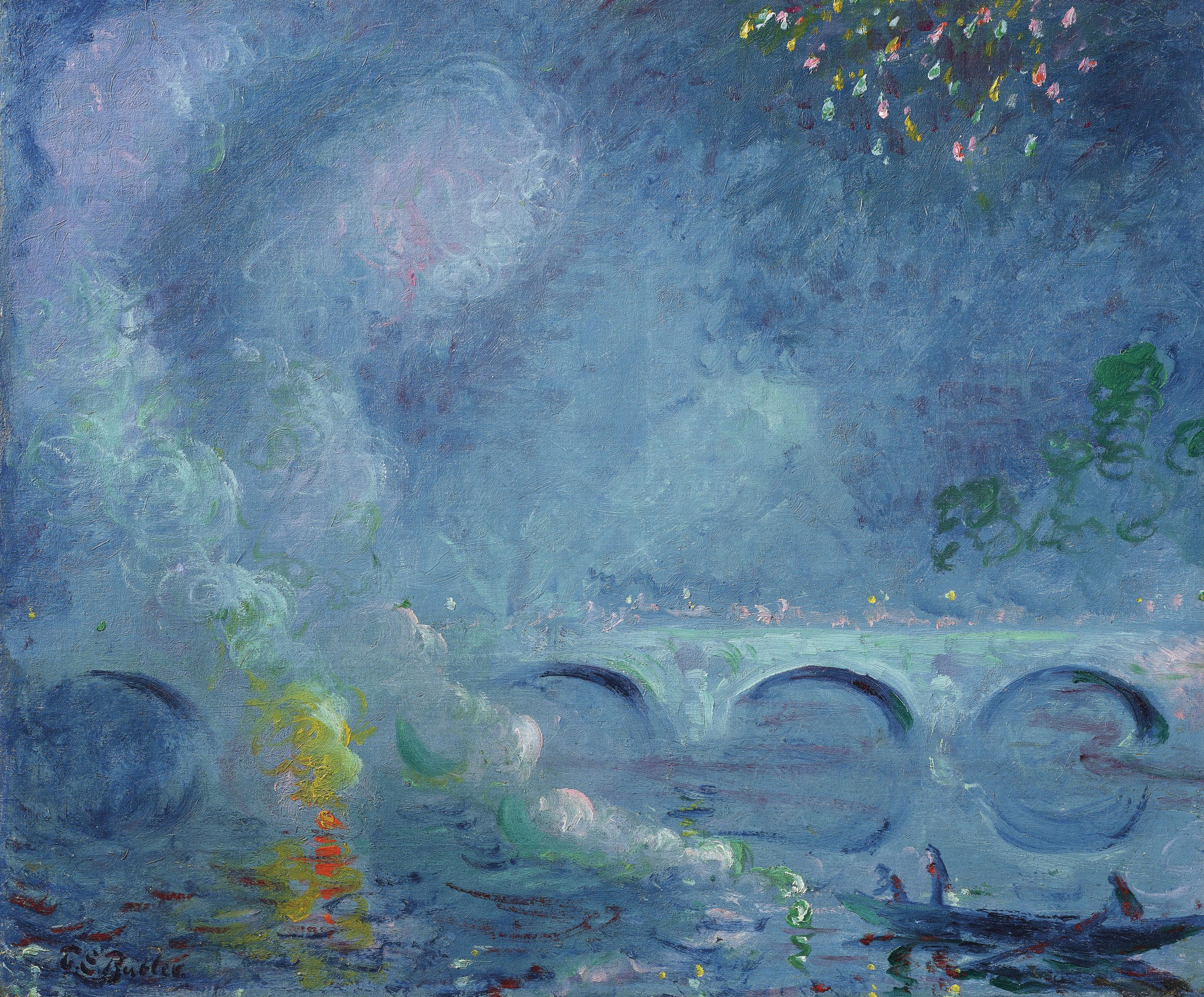 Theodore Earl Butler - Fireworks, Vernon Bridge