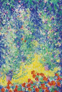 Theodore Earl Butler - Flowers In A Garden