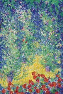 Theodore Earl Butler - Flowers In A Garden