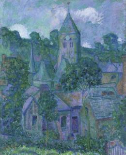 Theodore Earl Butler - Giverny At Night