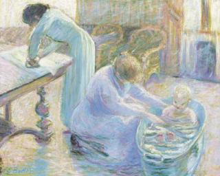 Theodore Earl Butler - Le Bain, Maison Baptiste