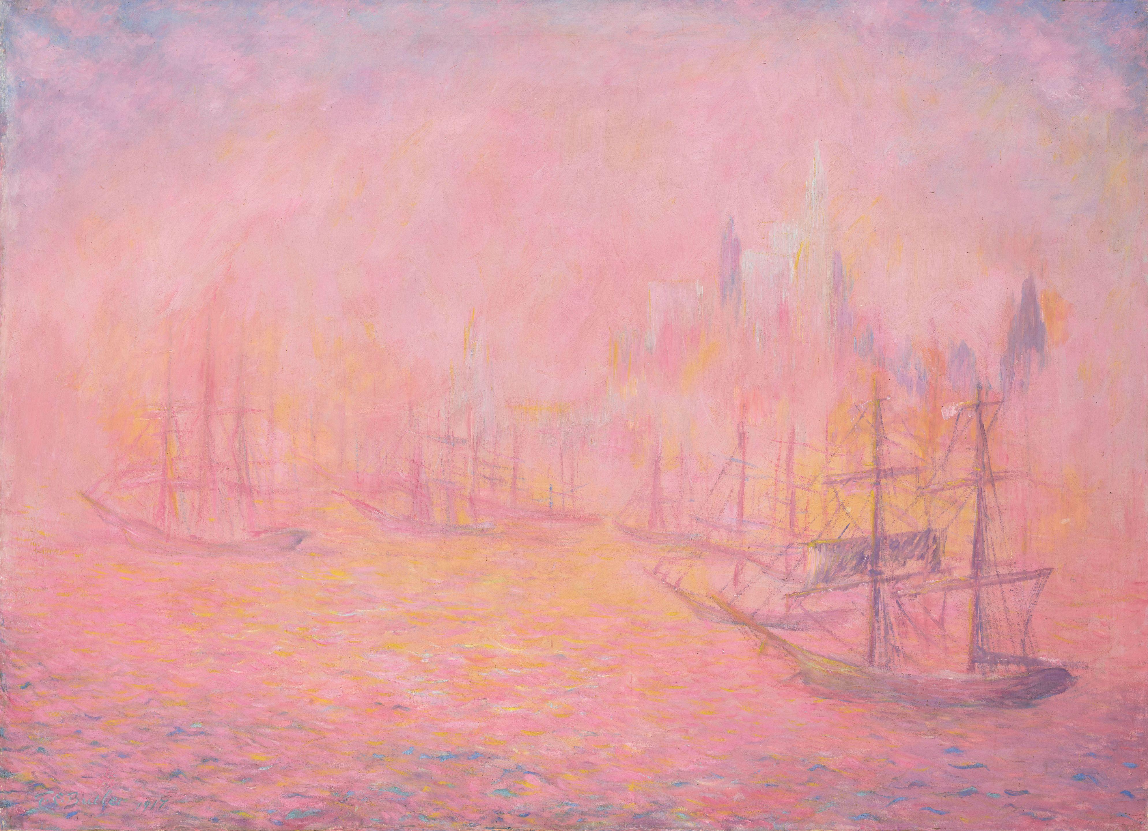 Theodore Earl Butler - Le Porte de New York