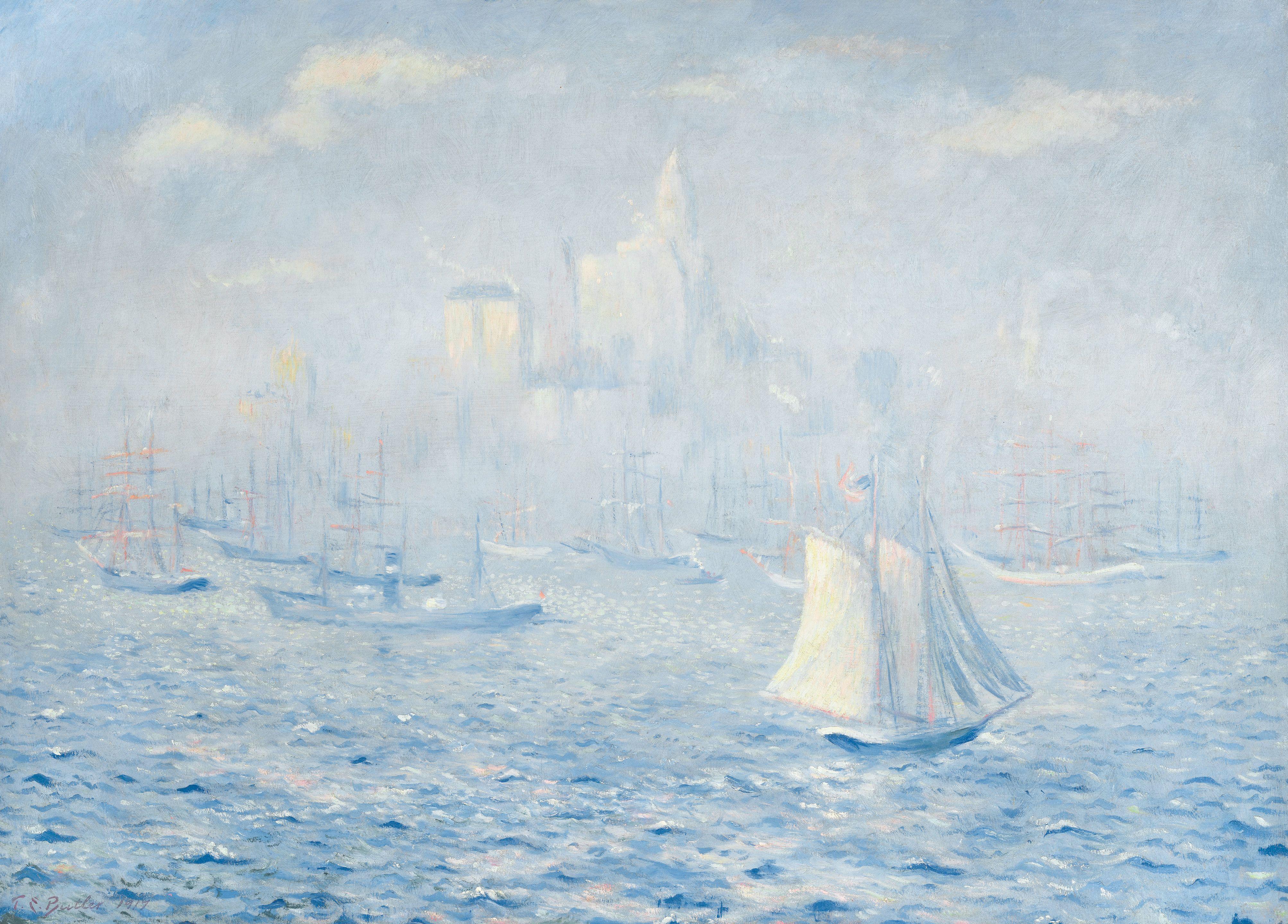 Theodore Earl Butler - New York Harbor