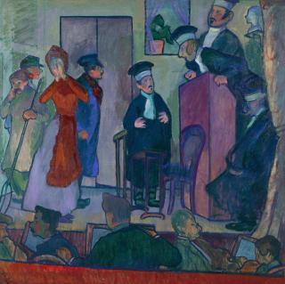 Theodore Earl Butler - Scene from an Amateur Play, Giverny