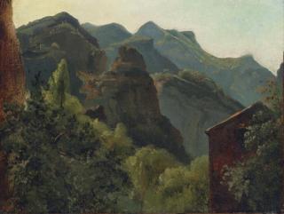 Théodore-Étienne-Pierre Rousseau - Versant de la vallée de Saint-Vincent (Auvergne)