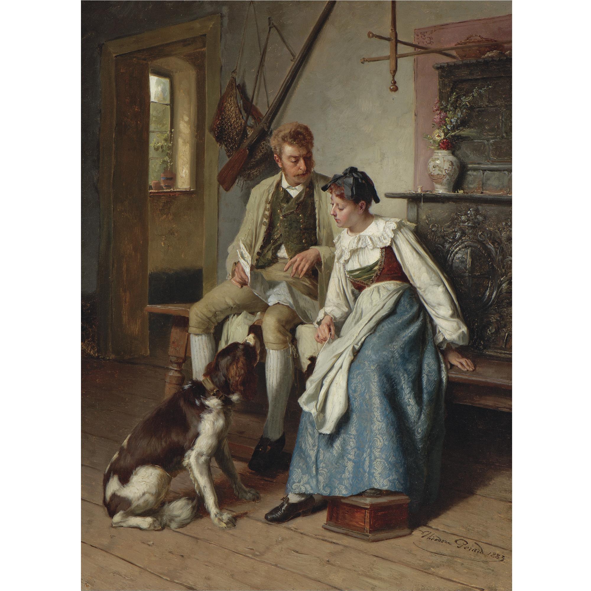 Théodore Gérard - Belgian An Interesting Letter