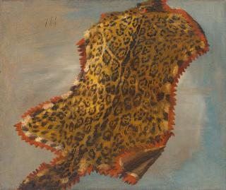 Théodore Géricault - Study of a panther skin