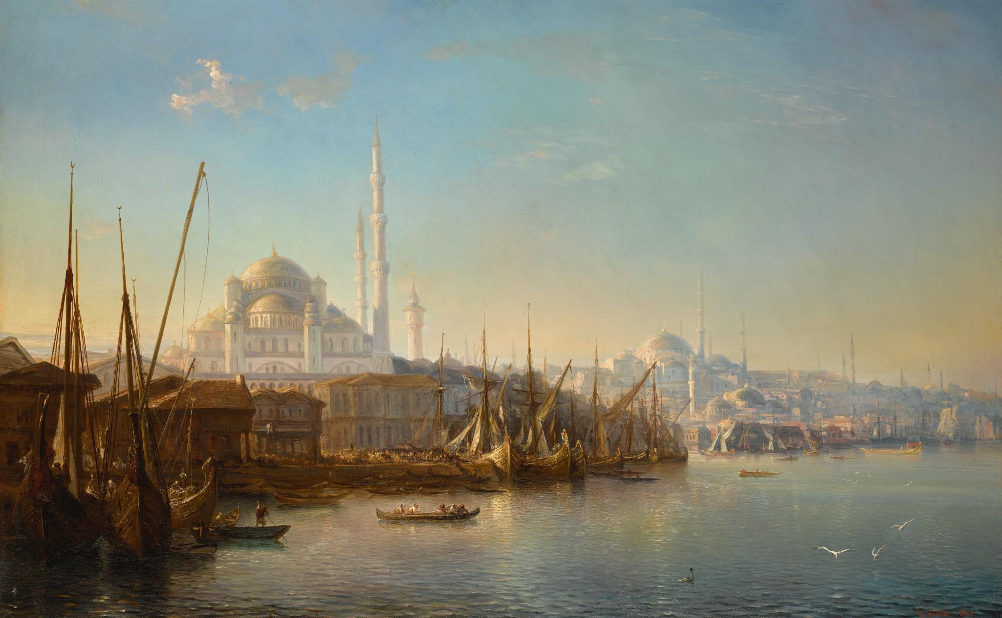 Théodore Gudin - The Golden Horn