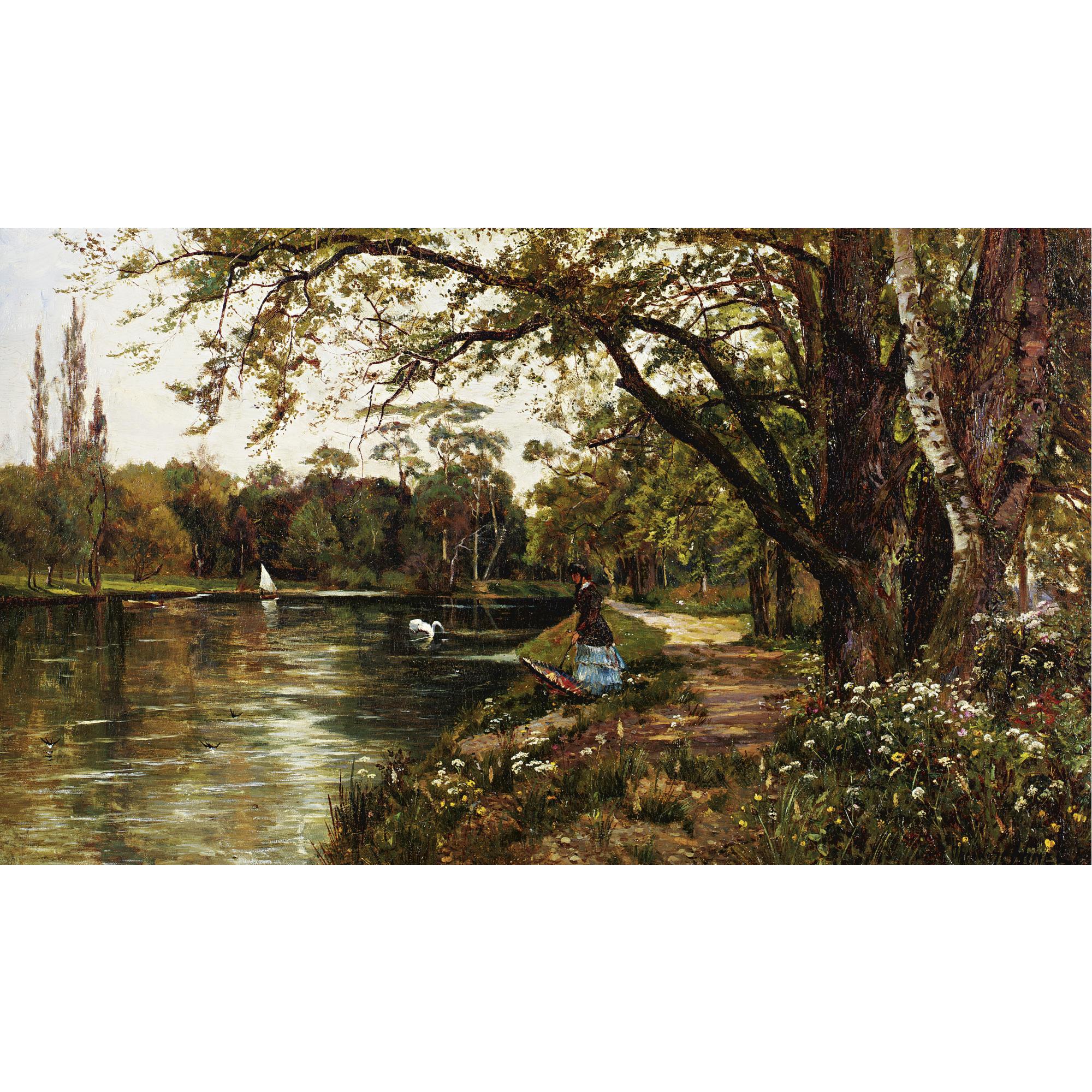 Theodore Hines - A Stroll In Spring 