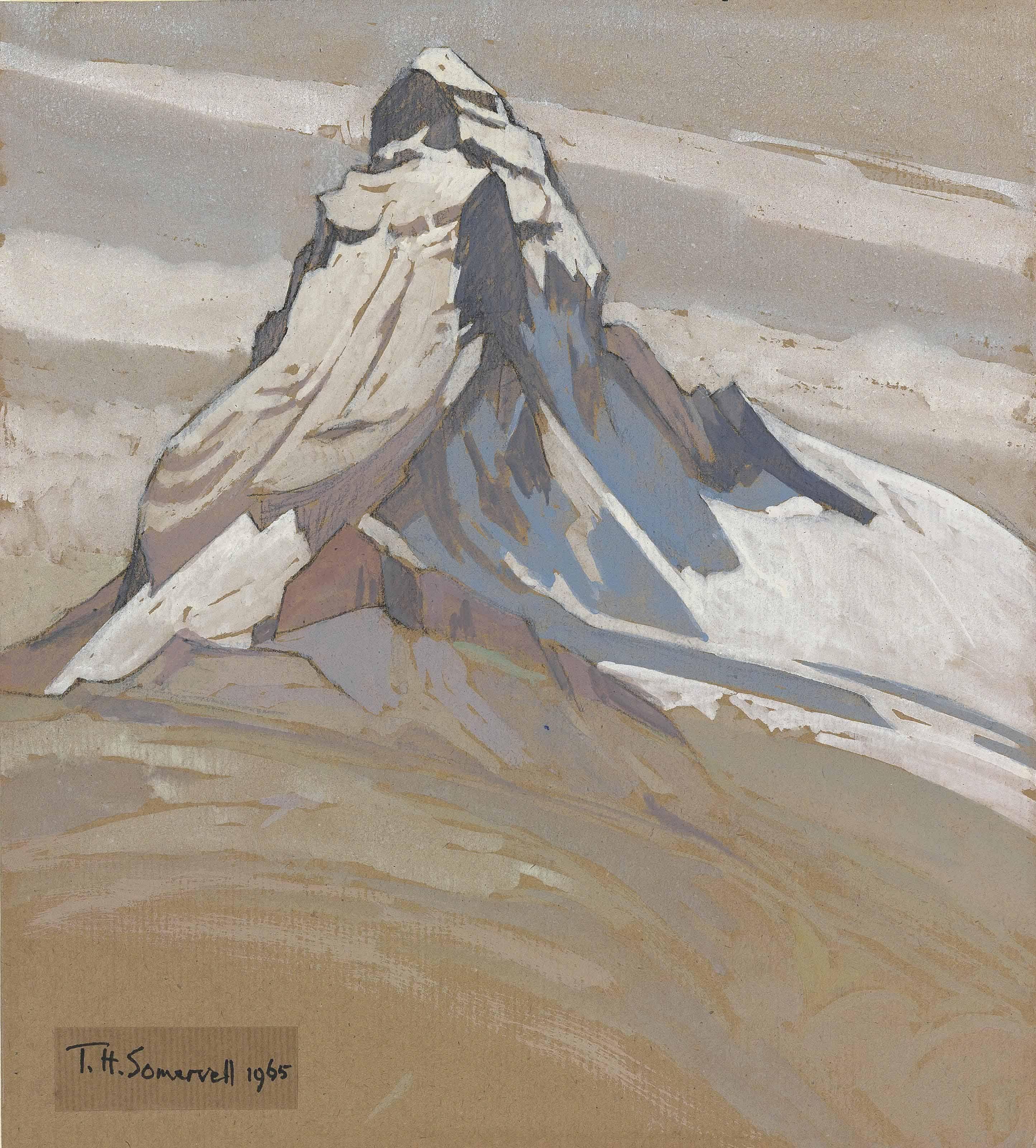 Theodore Howard Somervell - The Matterhorn