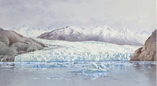 Theodore J. Richardson - A glacier, Alaska