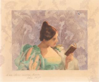 Théodore Jacques Ralli - La lecture