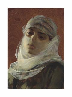 Théodore Jacques Ralli - Une Odalisque