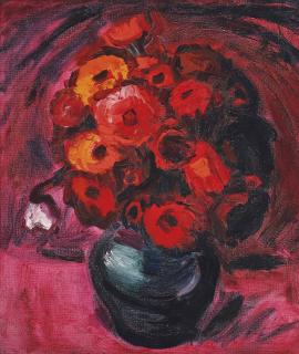 Theodore Major - Red Flowers