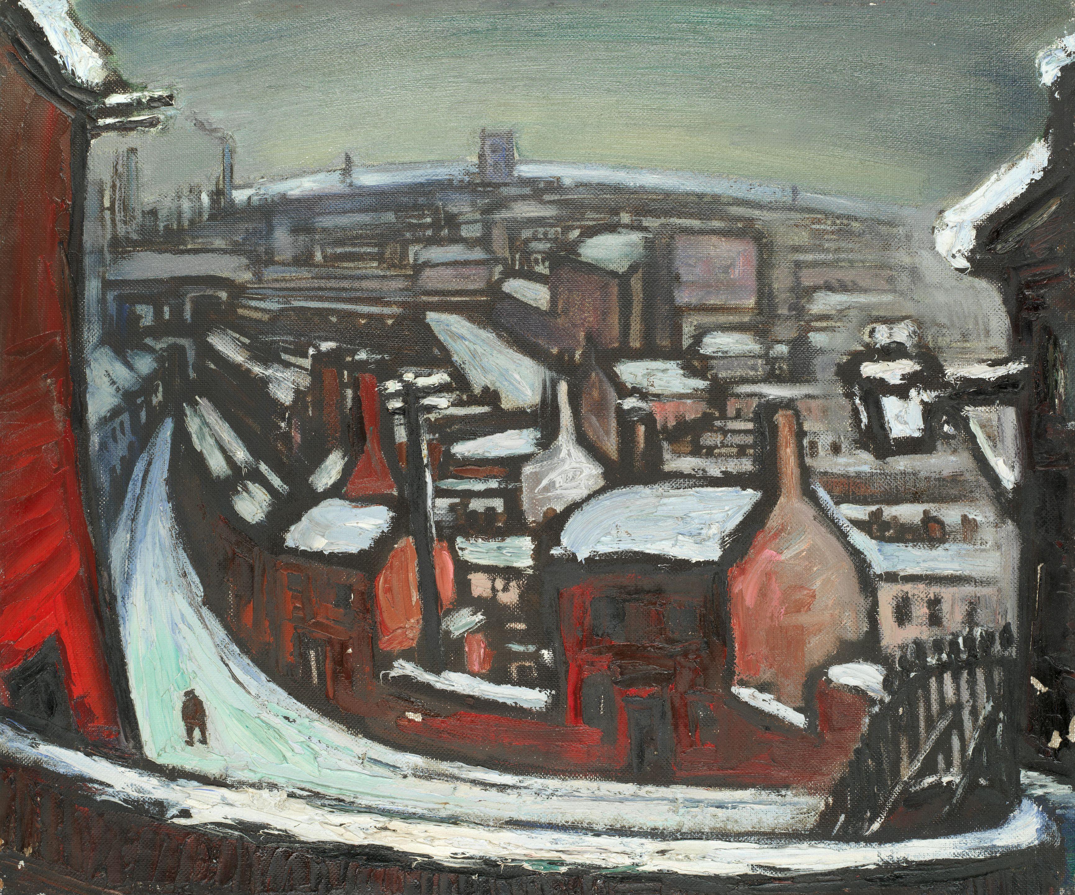 Theodore Major - Snow At Wigan