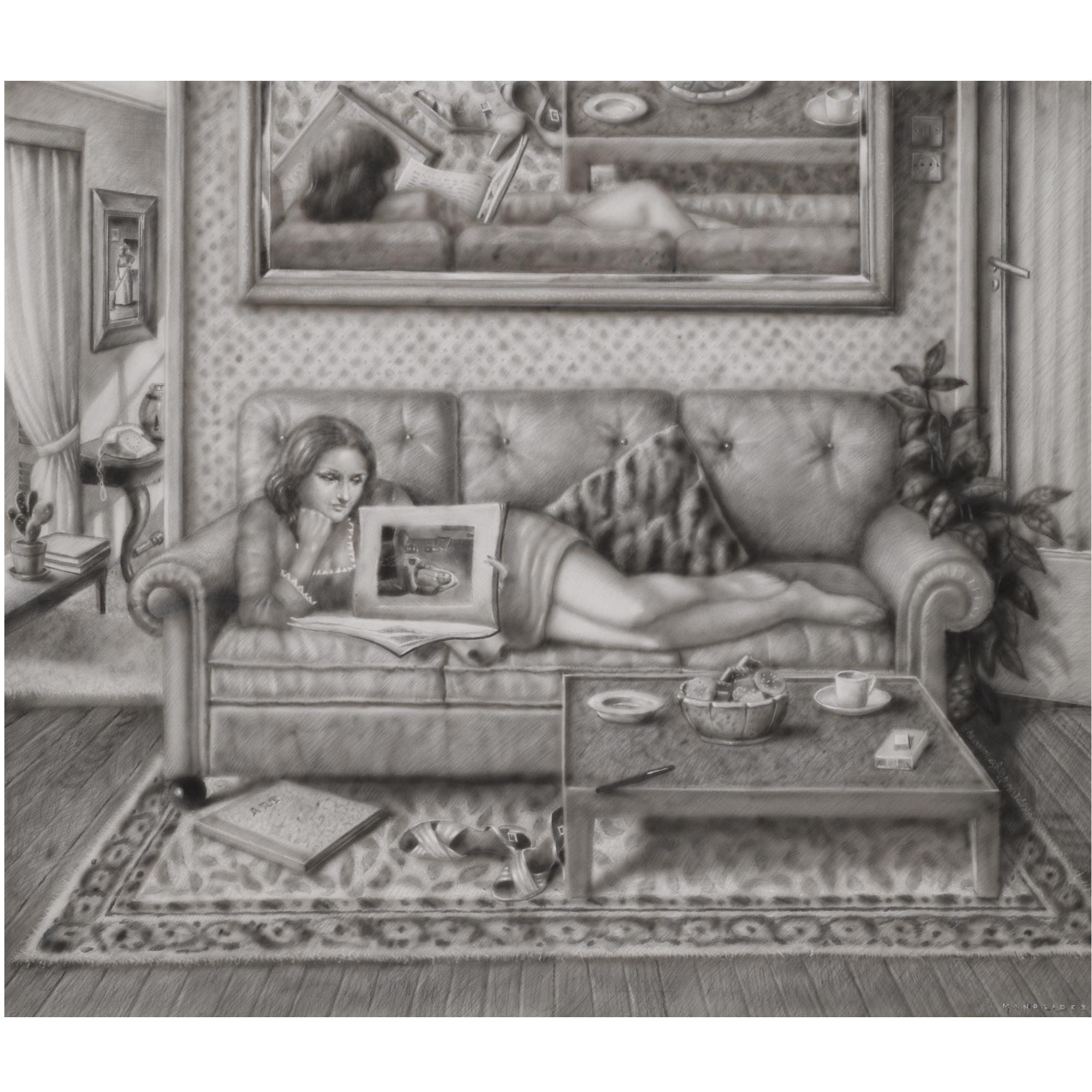 Theodore Manolides - Greek Study For Living Room