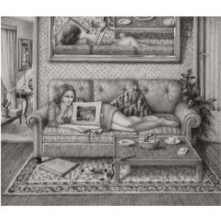 Theodore Manolides - Greek Study For Living Room