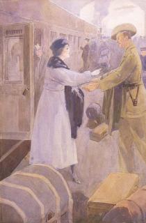 Theodore Penleigh Boyd - The Farewell; Going Home; Troop Ship
