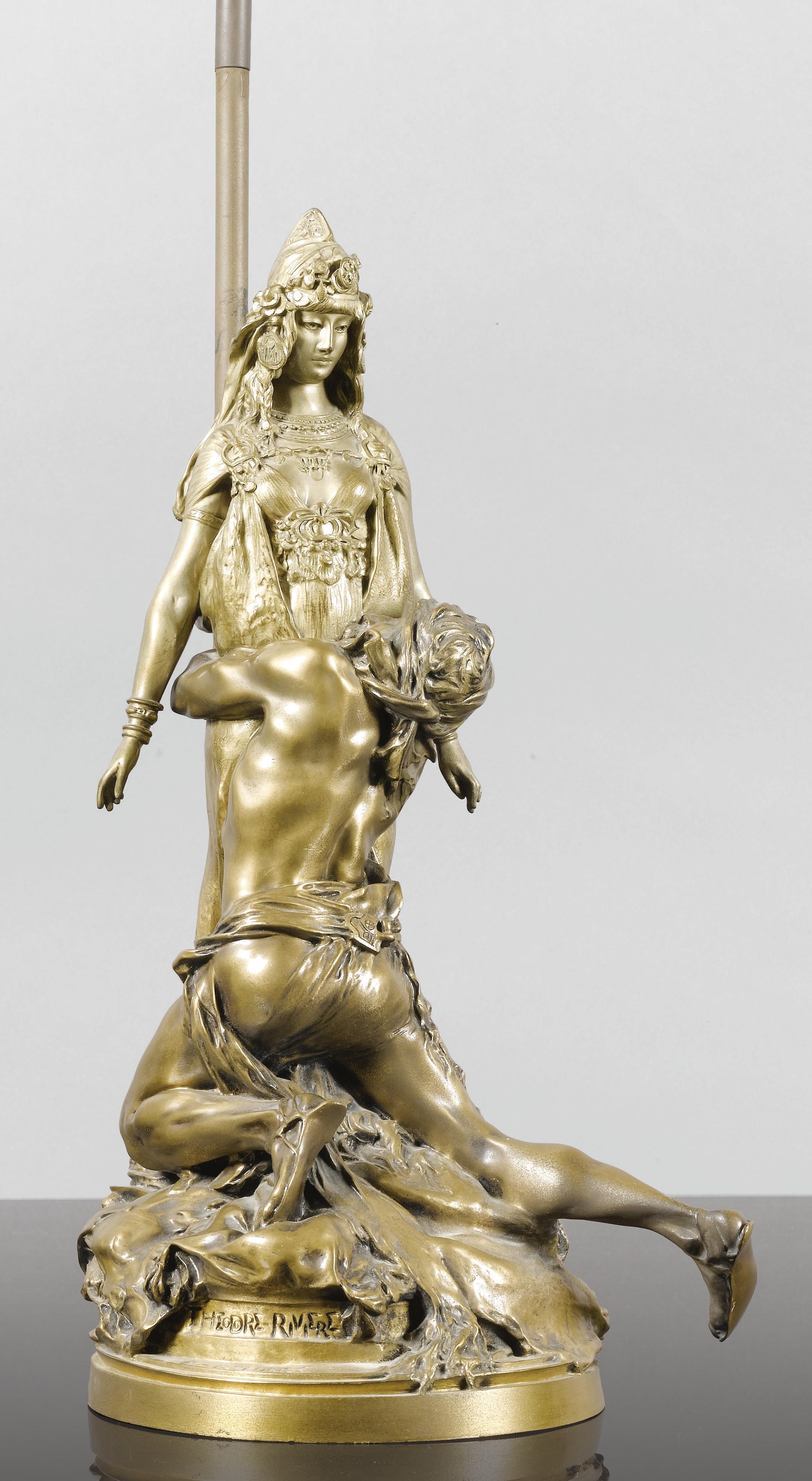 Théodore Rivière - \'Carthage\' Lamp