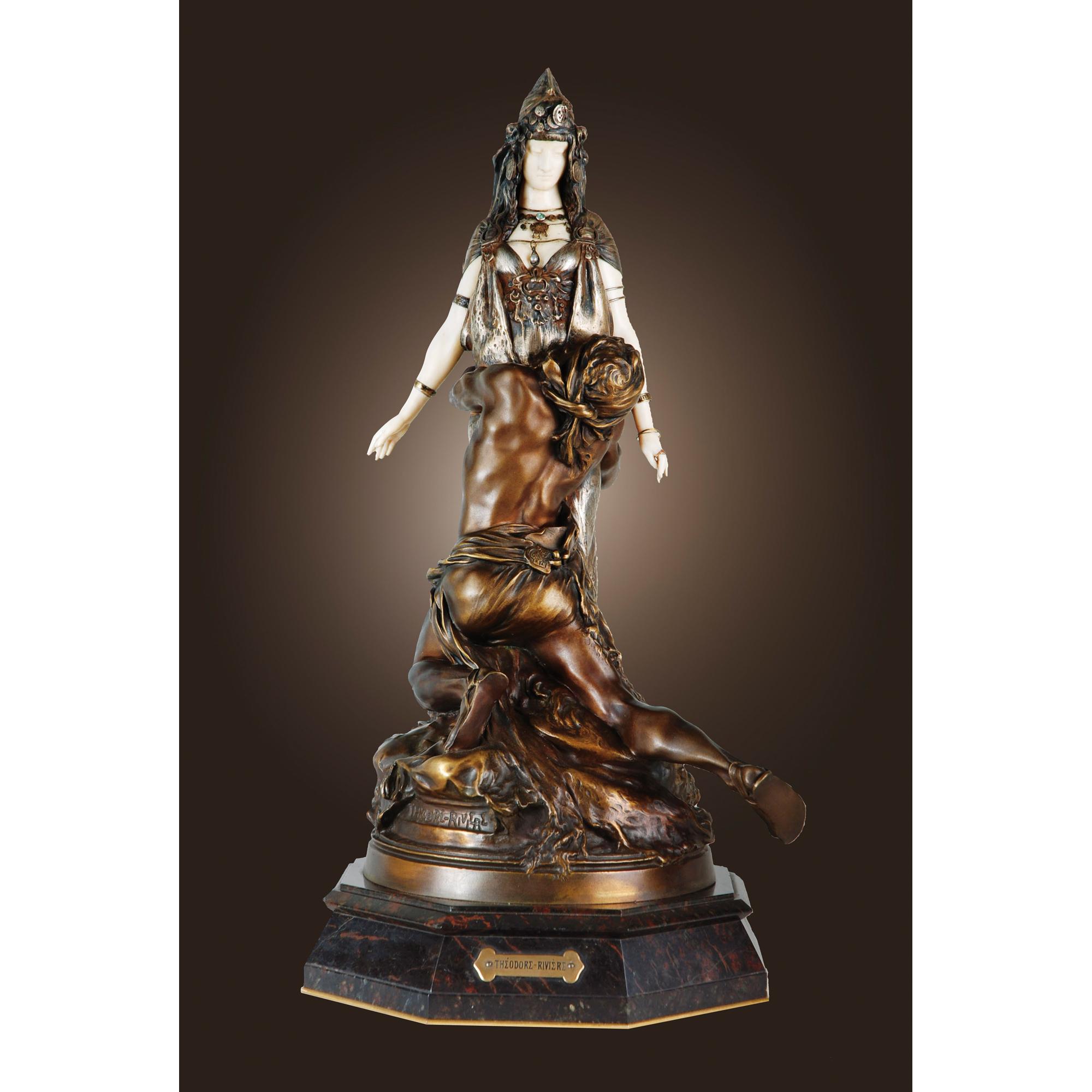 Théodore Rivière - Salammbô chez Mathô \