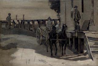 Theodore Robinson - By the Mill