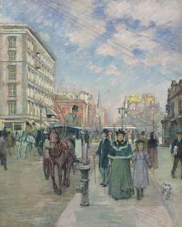 Theodore Robinson - Fifth Avenue at 23rd Street