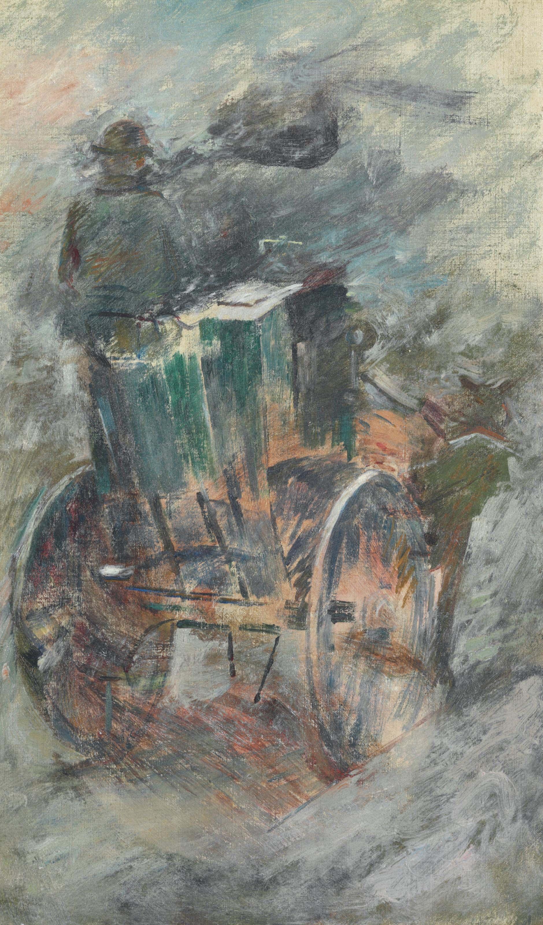 Theodore Robinson - Old Horse Cab