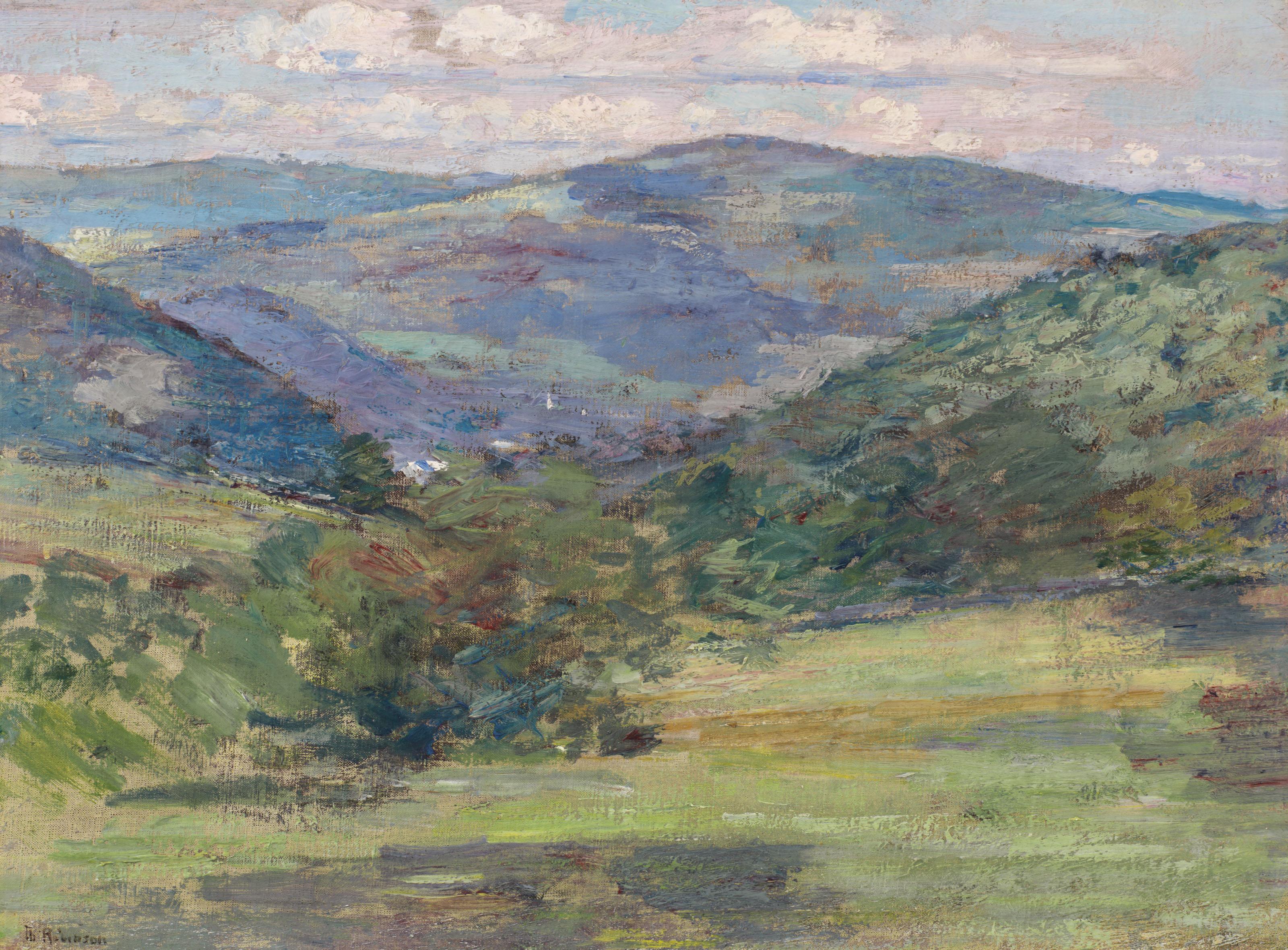 Theodore Robinson - Vermont Hill