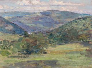 Theodore Robinson - Vermont Hill