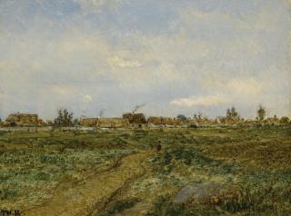 Théodore Rousseau - French La Plaine De Chailly Et Les Premières Maisons De Barbizon