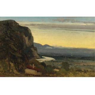 Théodore Rousseau - French La Salève Près De Genève