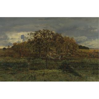 Théodore Rousseau - French Paysage, Après L\'Orage