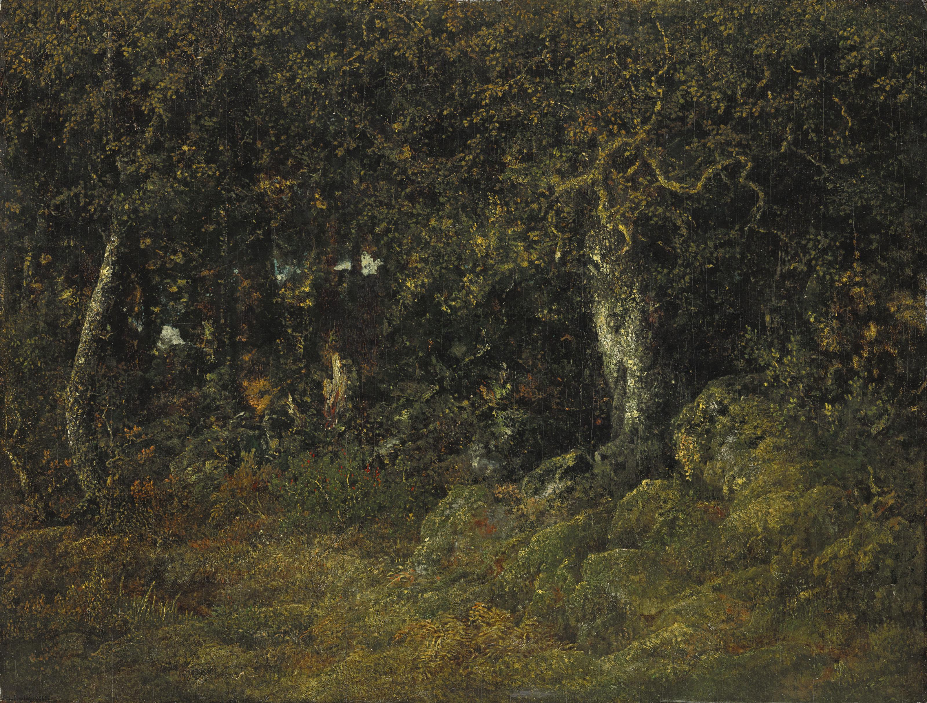 Théodore Rousseau - Le chêne de roche