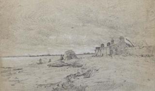 Theodore Rousseau - Le Marais Dans Le Poitou