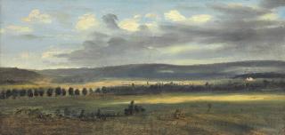 Théodore Rousseau - Paysage panoramique