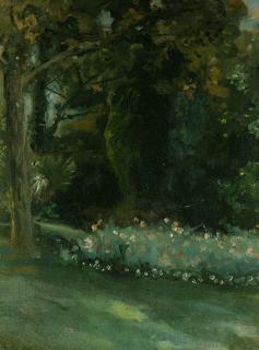 Theodore Roussel - The Garden at Belfield House, Parson\'s Green